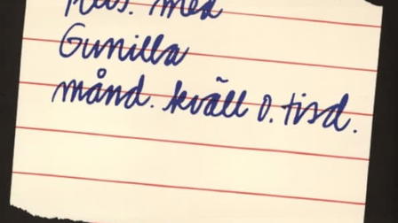 Tills. med Gunilla månd. kväll o. tisd.